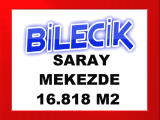 bilecik merkez de 16.818 m2 yatırımlık kupon arsa