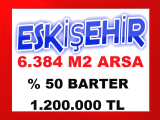 eskişehir de yol üzeri ekilip biçilebilir hayvancılığa uygun 3.684 m2 arsa